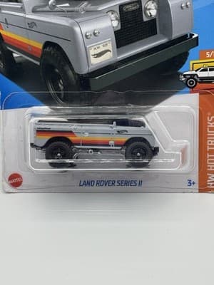 Hot Wheels Land Rover Series ii 2 92/250 Track Stars Hot Trucks Limited NEW - Thumbnail 2