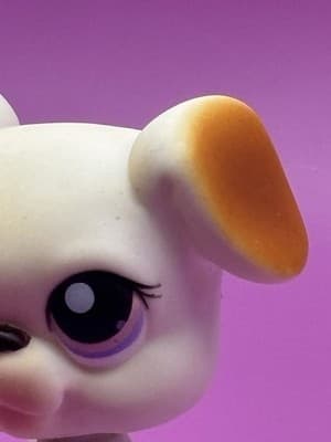 Littlest Pet Shop #84 White Boxer Dog - Thumbnail 3