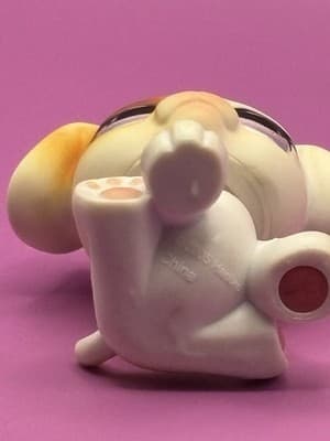 Littlest Pet Shop #84 White Boxer Dog - Thumbnail 8