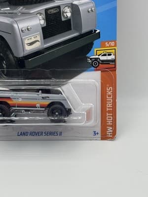 Hot Wheels Land Rover Series ii 2 92/250 Track Stars Hot Trucks Limited NEW - Thumbnail 3