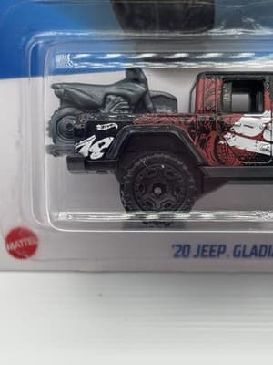 2022 Hot Wheels #26 Black Borla 20 Jeep Gladiator Baja Blazers - Thumbnail 4