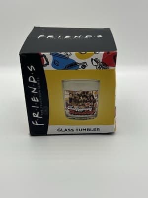 Friends Thanksgiving Throwbacks Glass Tumbler – Culturefly Exclusive – NIB Coffe - Thumbnail 7