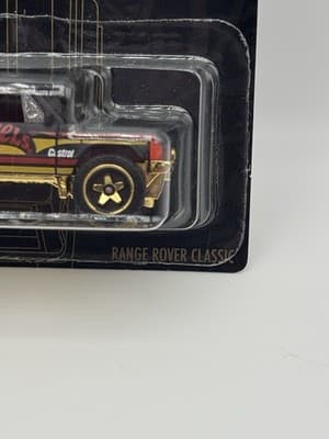 Hot Wheels 55th year Anni. Black & Gold Series # Range Rover Classic , card - Thumbnail 2