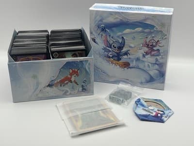 Disney Lorcana Winterspell Storage Box Lot 600 Cards 50 Foils Dice Spinner (B) - Thumbnail 2