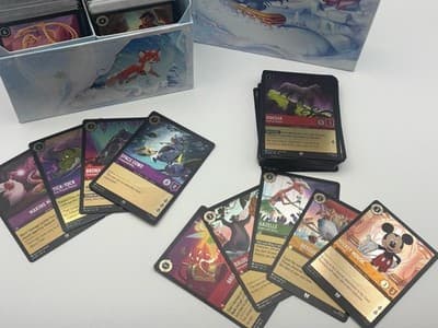 Disney Lorcana Winterspell Storage Box Lot 600 Cards 50 Foils Dice Spinner (B) - Thumbnail 8