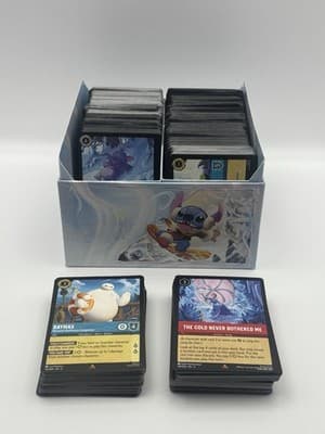 Disney Lorcana HUGE 600 Mixed Card Lot-Winterspell Storage Box &accessories - Thumbnail 9