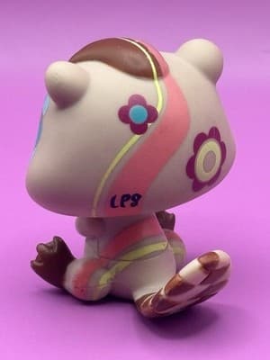 Littlest Pet Shop LPS 2134 Beaver Designs Tattoos Postcard Pets 2008 Body Paint - Thumbnail 5