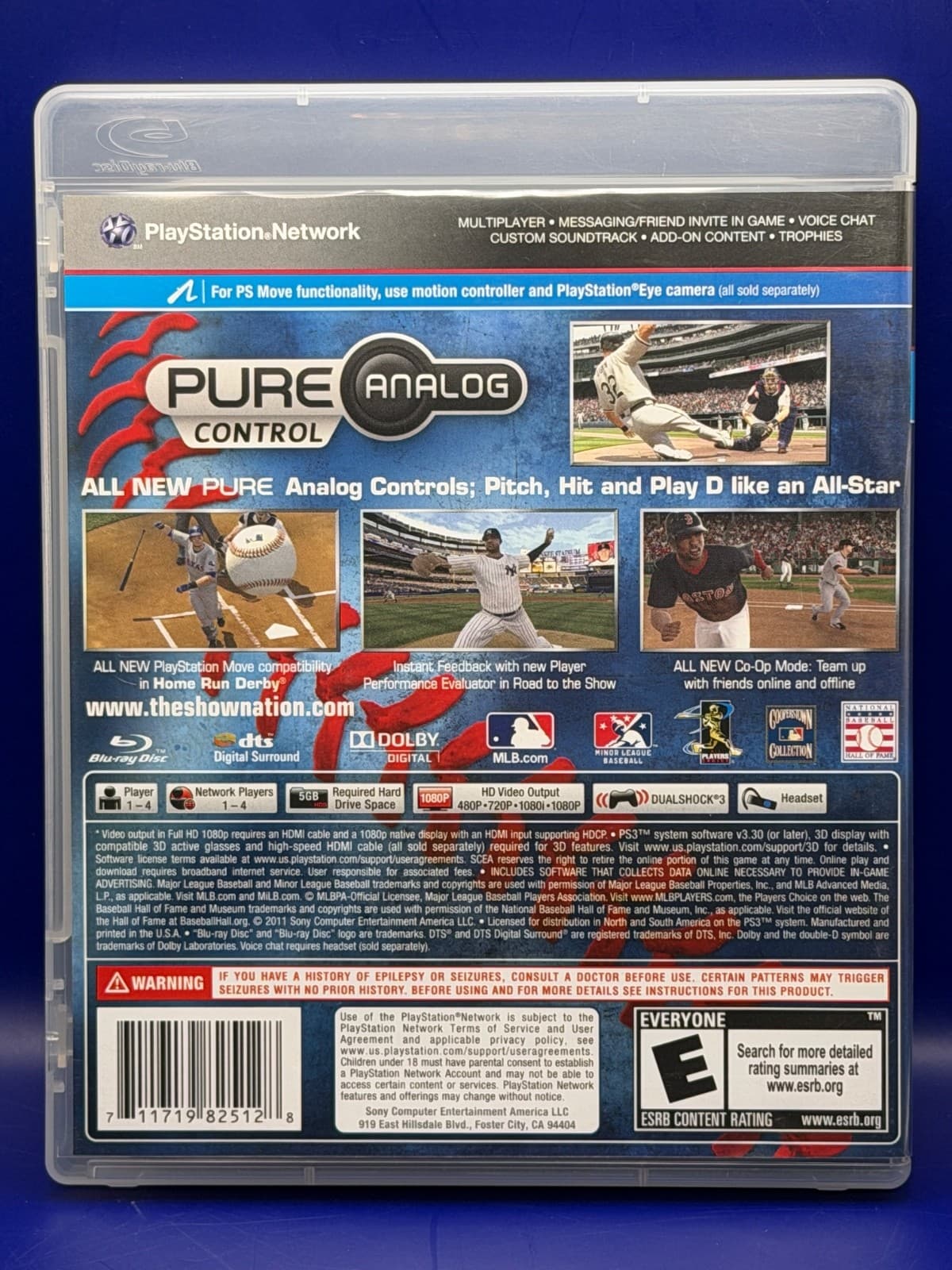 PS3 MLB 11 The Show CIB Complete In Box Tested Working - Thumbnail 2