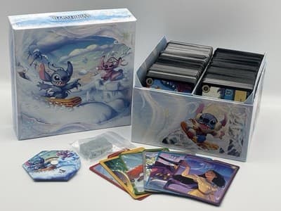 Disney Lorcana HUGE 600 Mixed Card Lot-Winterspell Storage Box &accessories - Thumbnail 2