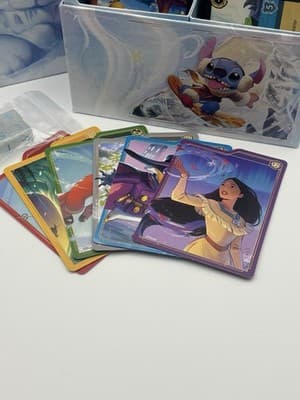 Disney Lorcana HUGE 600 Mixed Card Lot-Winterspell Storage Box &accessories - Thumbnail 5