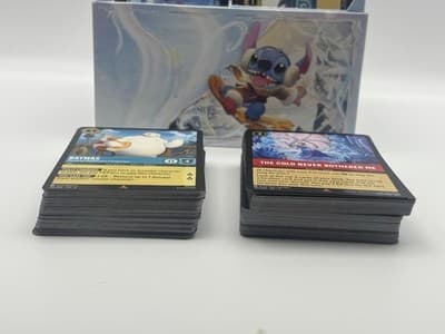 Disney Lorcana HUGE 600 Mixed Card Lot-Winterspell Storage Box &accessories - Thumbnail 10