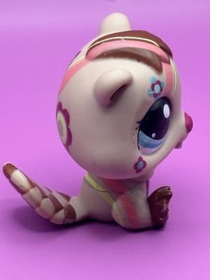 Littlest Pet Shop LPS 2134 Beaver Designs Tattoos Postcard Pets 2008 Body Paint - Thumbnail 8