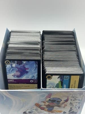 Disney Lorcana HUGE 600 Mixed Card Lot-Winterspell Storage Box &accessories - Thumbnail 11