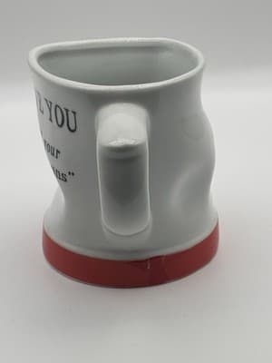 Vintage 1993 COFFEE MUG Gag Gift I Love You With All Your Imperfeck Shuns FUNNY - Thumbnail 2