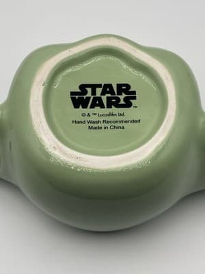 Star Wars Baby Yoda Grogu Mandalorian Coffee Mug Lucasfilm Green Collectible Cer - Thumbnail 7