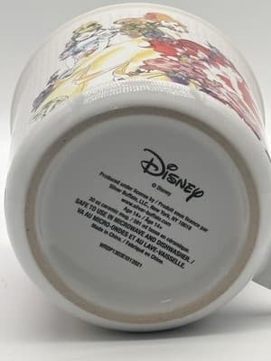 Porcelain Disney Ariel -Cinderella -Belle Coffee/ Tea Mug 20 oz Hard to Find Cer - Thumbnail 6