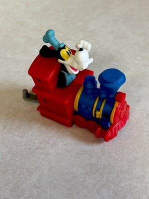 McDonald’s Disney Runaway Railway Toys Lot Goofy Train Minnie Jeep Boat x6 - Thumbnail 3