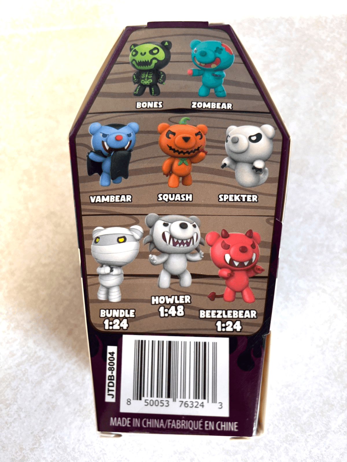 Deddy Bears Mini Figure SPEKTER Series 1 Coffin Window Box New Sealed JTDB-8004 - Thumbnail 5