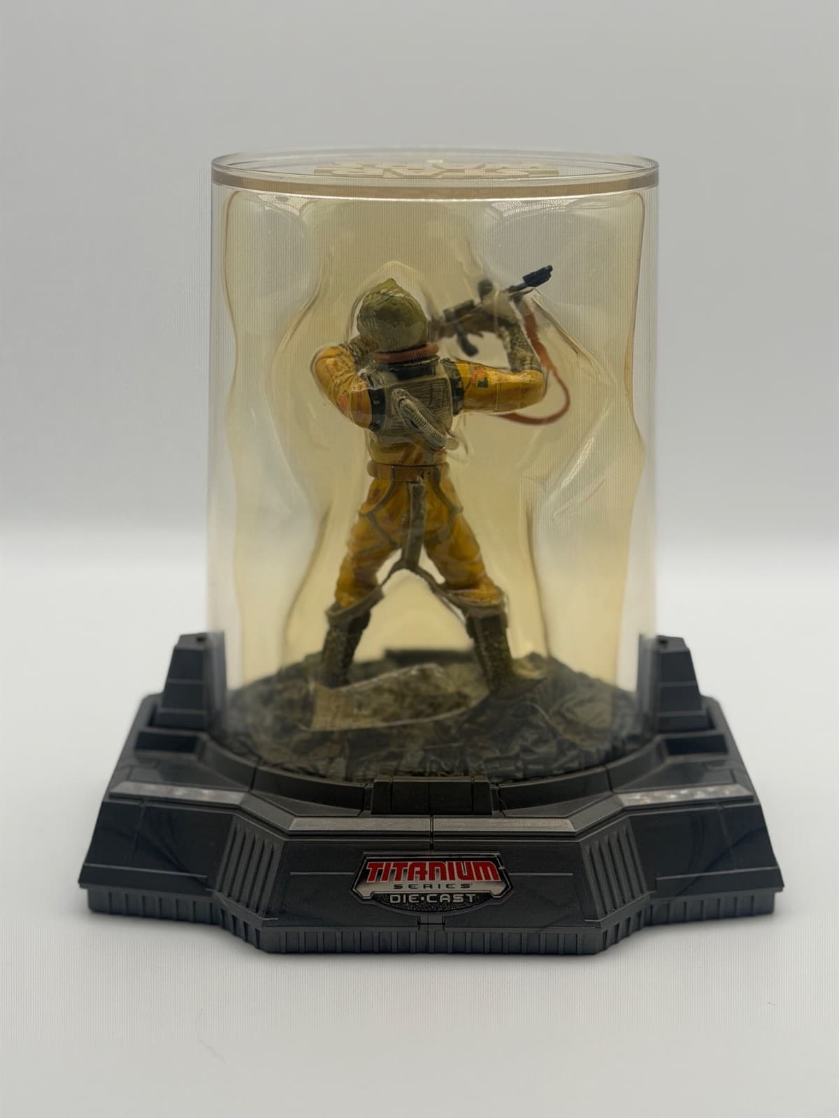 Star Wars Titanium Series IG-88 & Bossk Die-Cast Figures w Display Cases Hasbro - Thumbnail 6