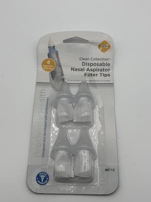Safety 1st Prograde Clean Collection Disposable Nasal Aspirator Filter Tips 4 PK - Thumbnail 4