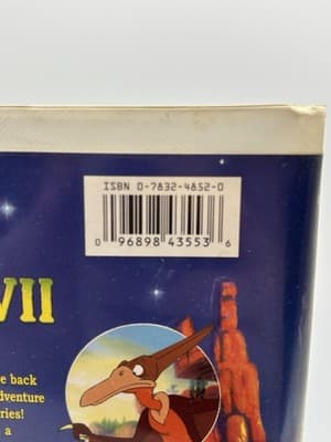 The Land Before Time VII: The Stone of Cold Fire (VHS Clamshell, 2000) (T12) DVD - Thumbnail 4