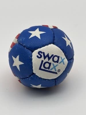 Lacrosse Training Ball New USA Stars and Stripes Pattern - Thumbnail 2