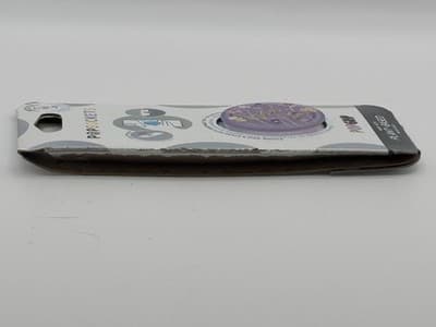 Genuine PopSockets POPGRIP Phone Grip Stand Swappable Top Purple Fields Flowers - Thumbnail 5