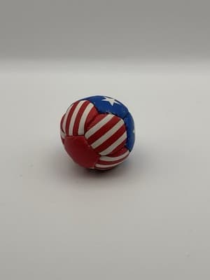 Lacrosse Training Ball New USA Stars and Stripes Pattern - Thumbnail 6