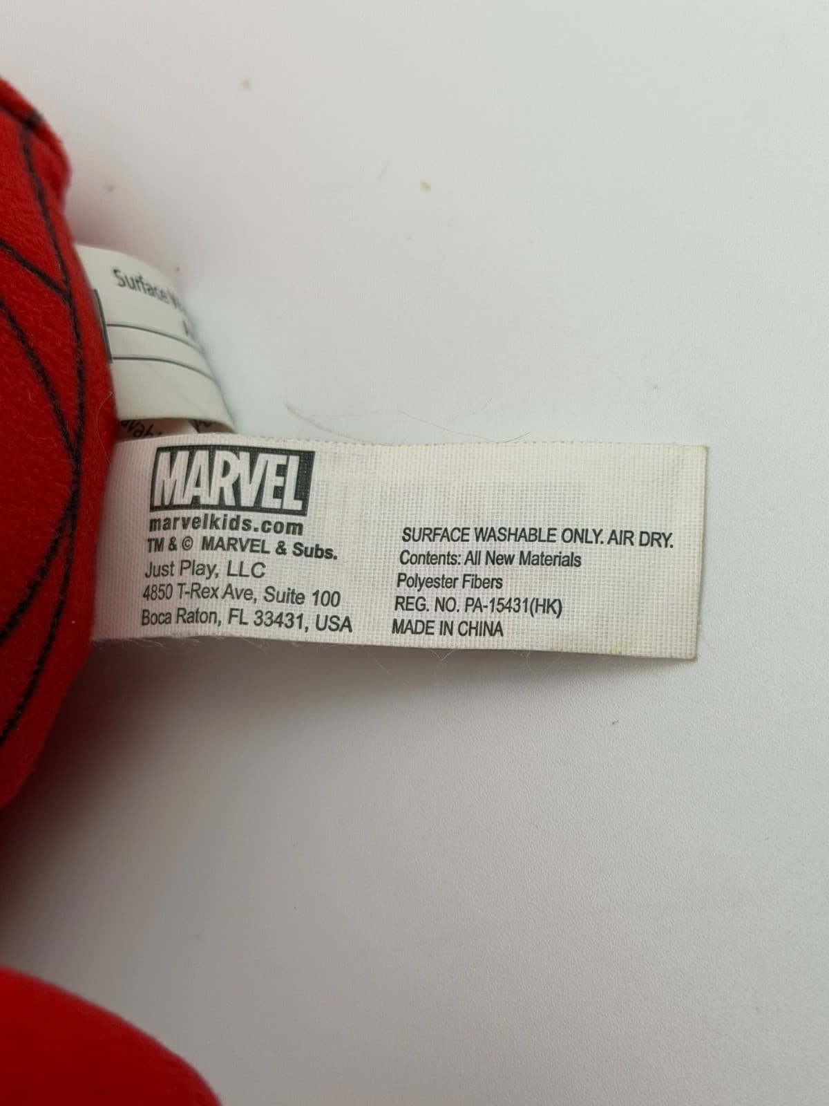 Marvel Iron Man Talking Plush Just Play Stuffed Toy Works Tested Used - Thumbnail 2