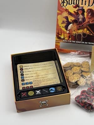 Booty Dice • Pirate-Themed Dice Game • Open Box, Complete - Thumbnail 3