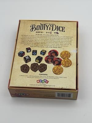 Booty Dice • Pirate-Themed Dice Game • Open Box, Complete - Thumbnail 5