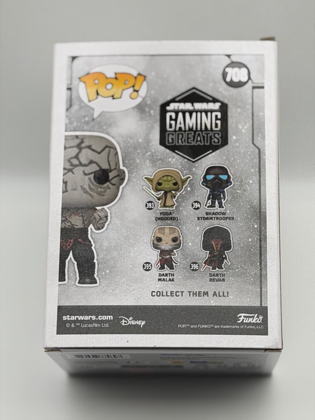 Funko Pop Darth Sion 708 Star Wars Gaming Greats GameStop Exclusive - Thumbnail 4