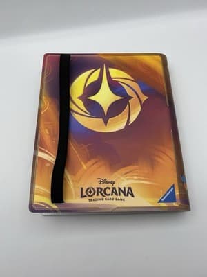 Rockstar Stitch Disney Lorcana 4-Pocket Binder PortfolioHolds 80 Cards NEW Empty - Thumbnail 3