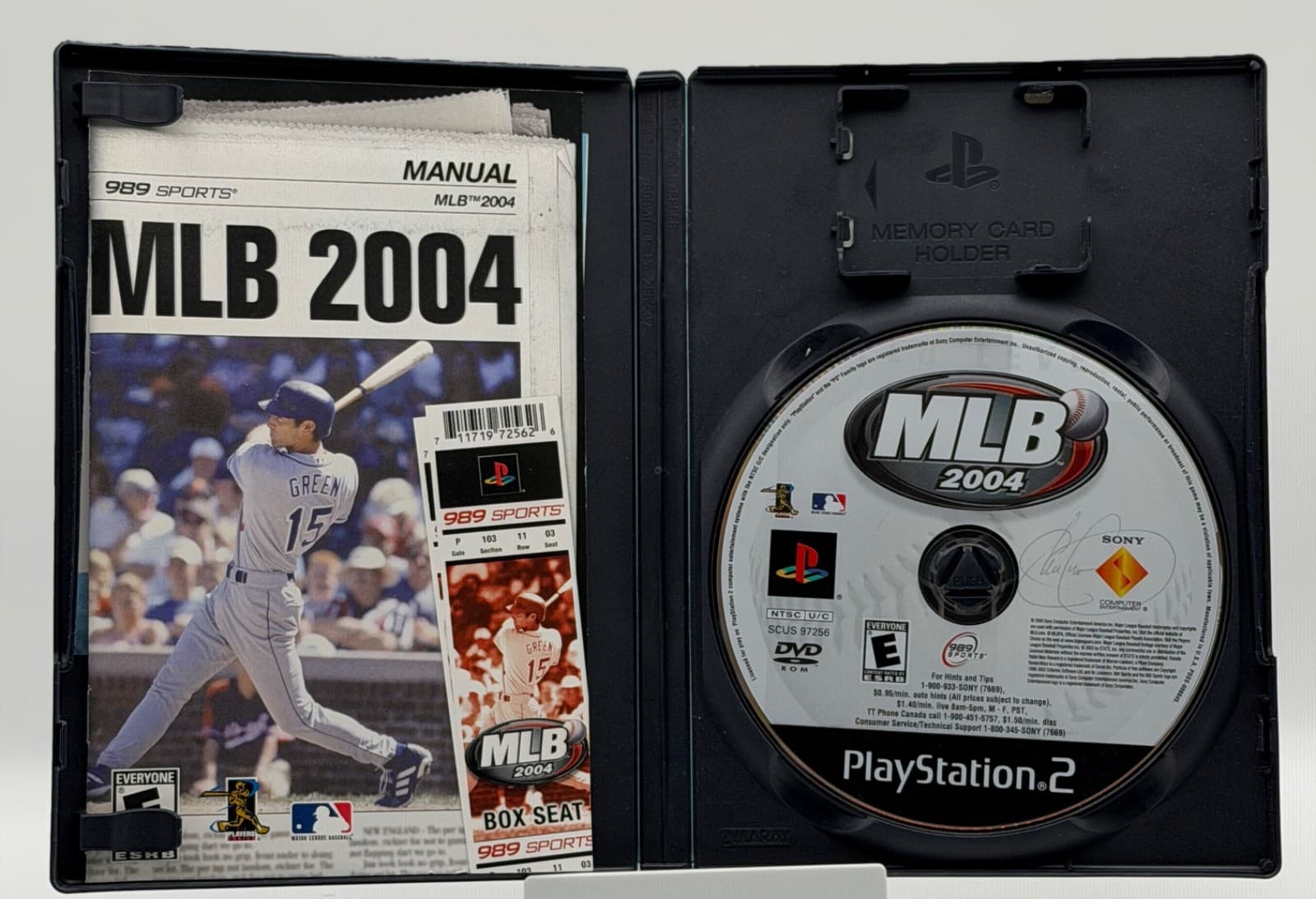 MLB 2004 Sony PlayStation 2 PS2 CIB Complete Tested - Thumbnail 3