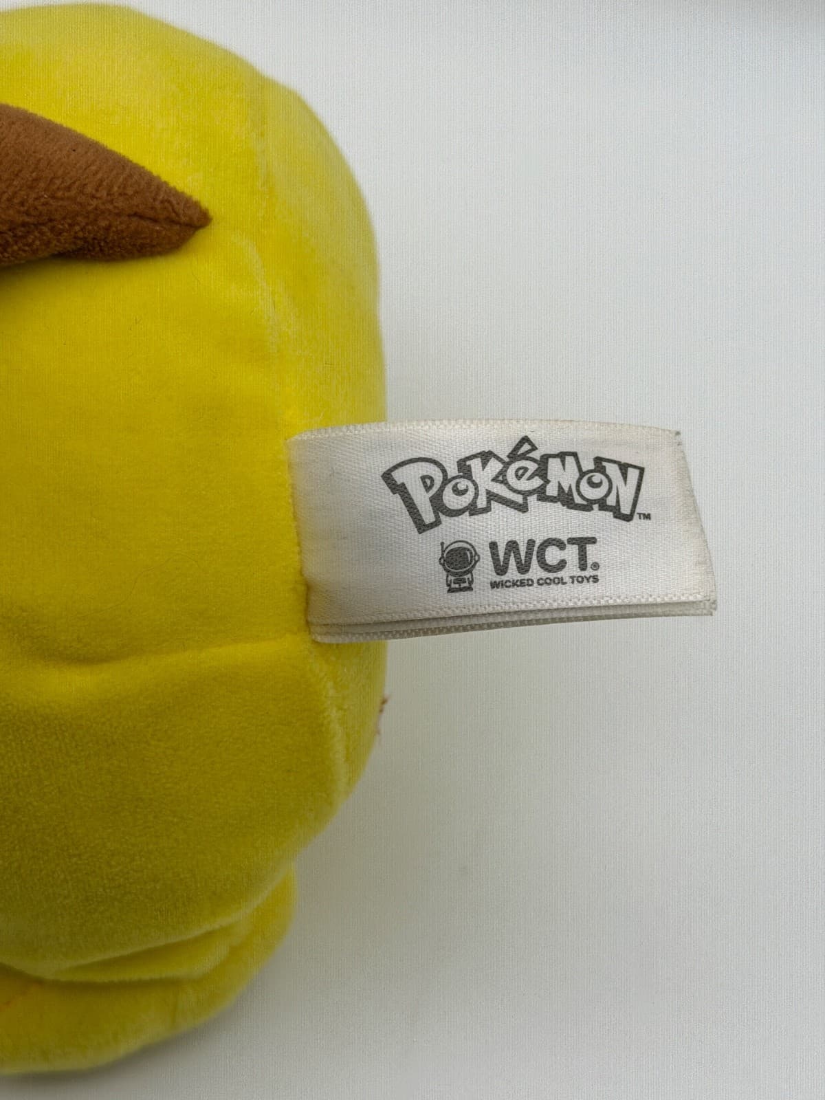 Pokemon Pikachu Plush WCT Wicked Cool Toys Stuffed Animal Yellow - Thumbnail 2