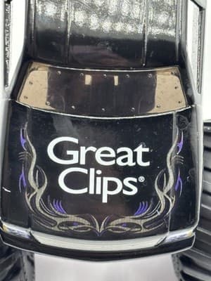 Monster Jam Mohawk Warrior Great Clips Monster Truck Purple Diecast Toy 2021 euc - Thumbnail 4