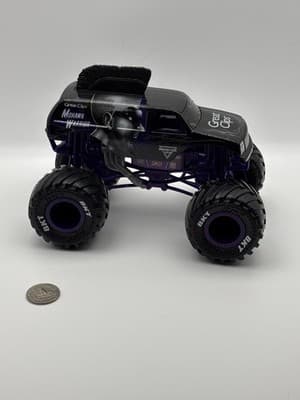Monster Jam Mohawk Warrior Great Clips Monster Truck Purple Diecast Toy 2021 euc - Thumbnail 9