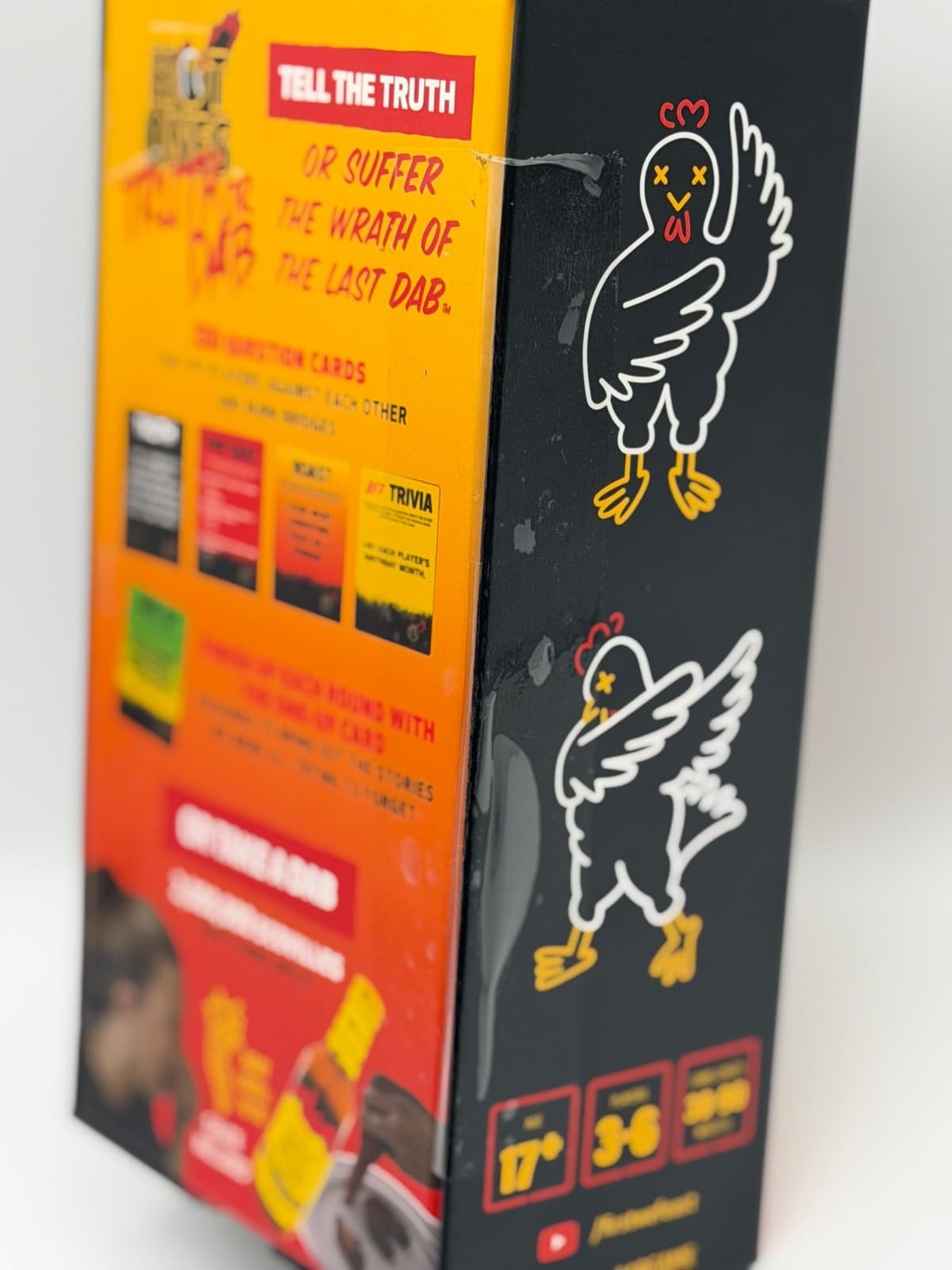 Hot Ones Truth or Dab The Game New Sealed Hot Sauce Included Ages 17+ Video Game - Thumbnail 5