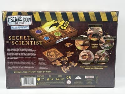 Escape Room the Game Secret of the Scientist Puzzle Adventures Identity SEALED. - Thumbnail 6