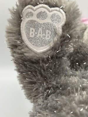 Build A Bear Violet The Wolf Grey and Silver 25th Birthday Exclusive 16" Plush S - Thumbnail 5