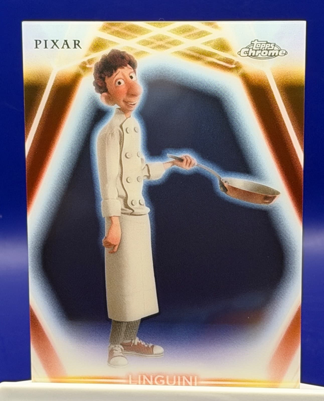 2026 Topps Disney Neon Chrome Etch Linguini CNE-72 Ratatouille Pixar