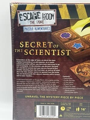 Escape Room the Game Secret of the Scientist Puzzle Adventures Identity SEALED. - Thumbnail 7