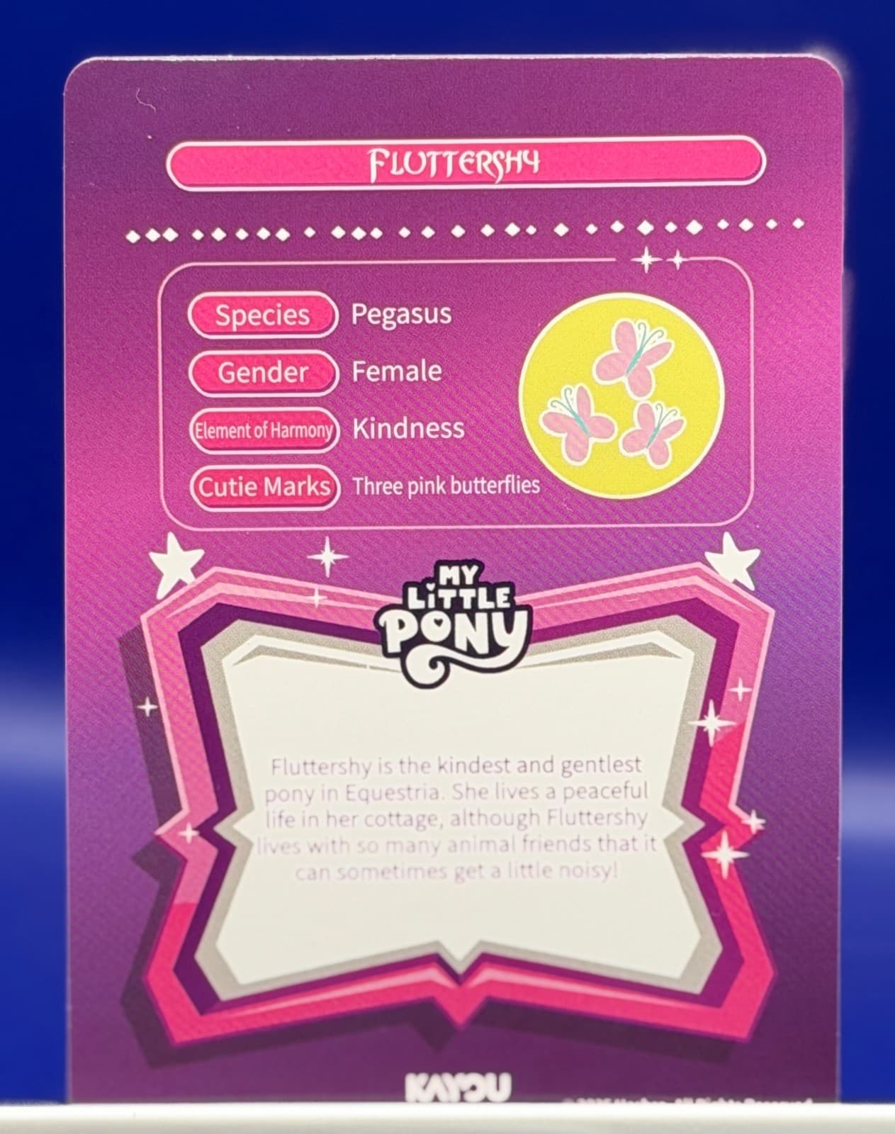 Kayou My Little Pony Fluttershy SR MLPME02-SR-010L2 Moon Edition English - Thumbnail 2