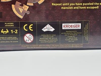 Escape Room the Game Secret of the Scientist Puzzle Adventures Identity SEALED. - Thumbnail 9