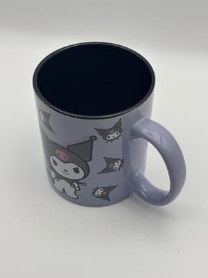 Hello Kitty & Friends Sanrio KUROMI 20 oz. Purple Coffee Tea Mug Cup Ceramic - Thumbnail 5