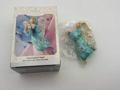 Hallmark Keepsake Christmas Tree Ornament Inspirational Angel World Of Wishes ￼￼ - Thumbnail 2