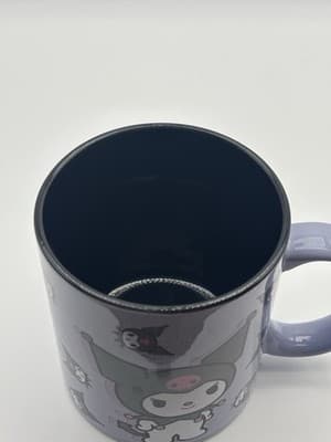 Hello Kitty & Friends Sanrio KUROMI 20 oz. Purple Coffee Tea Mug Cup Ceramic - Thumbnail 6