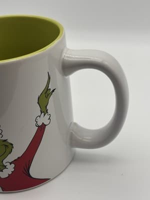 The Grinch with Max and Cindy Lou 16oz Ceramic Mug Christmas Decor FREE SHIPPING - Thumbnail 8