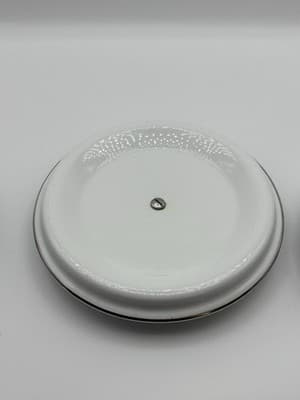 Vintage 70s Enamelwa Replacement Pot Pan Lids Lot 3 Paisley Floral Retro 789 In - Thumbnail 5