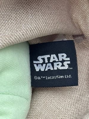 Star Wars Talking Grogu / Baby Yoda 11" Plush W/ Vinyl Head Mattel 2020, Works T - Thumbnail 8